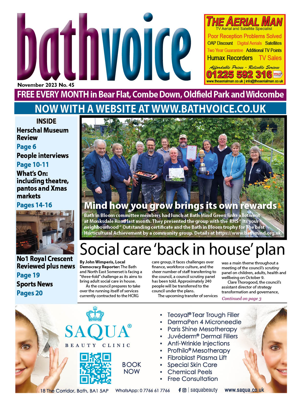 Bath Voice News: with more than 2 million UK adults unable to read ...