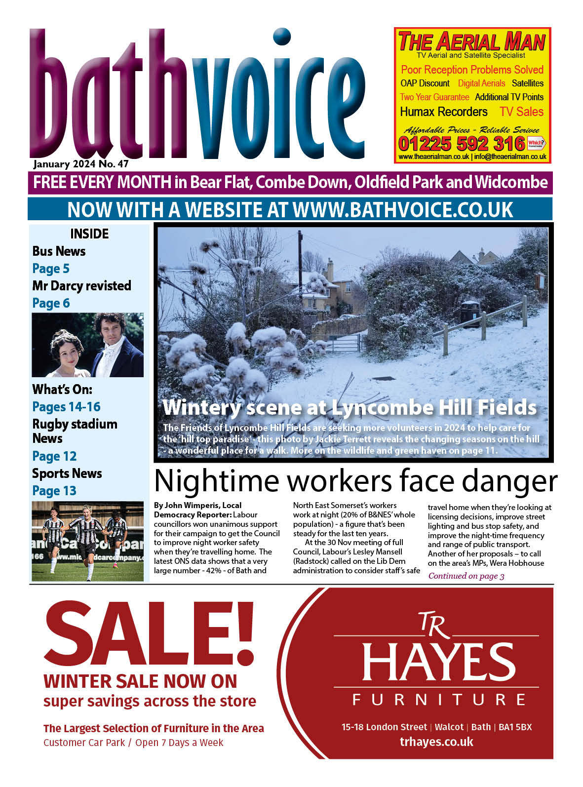 Bath Voice News: out on January 1, the new issue of the city's leading ...