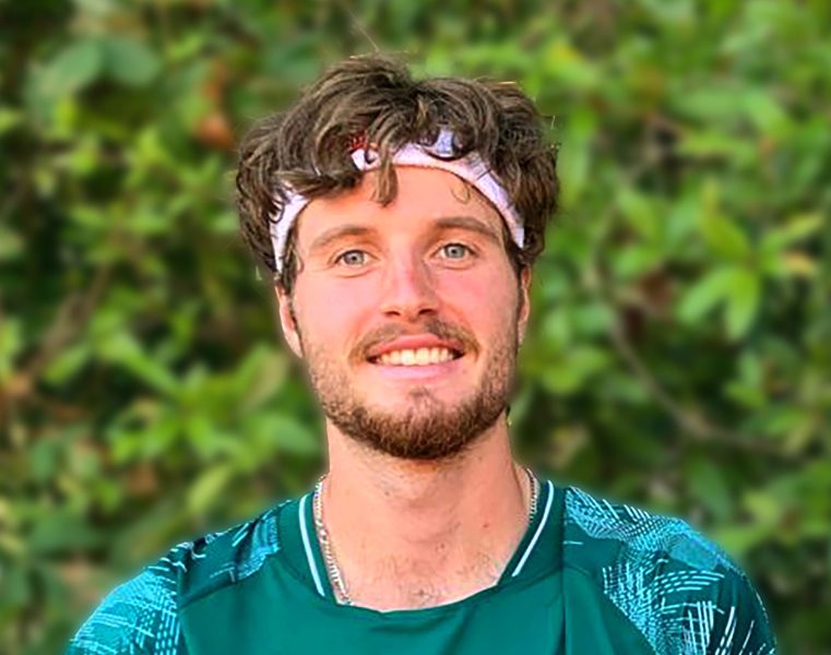 Toby Samuel, Team Bath Tennis player ranked 94th in the ATP rankings.