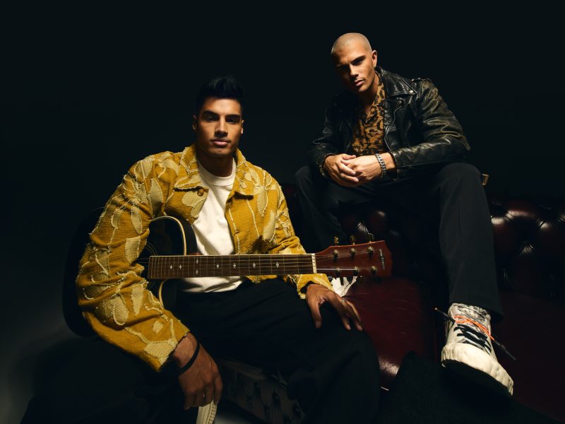 The Wanted duo Max George and Siva Kaneswaran